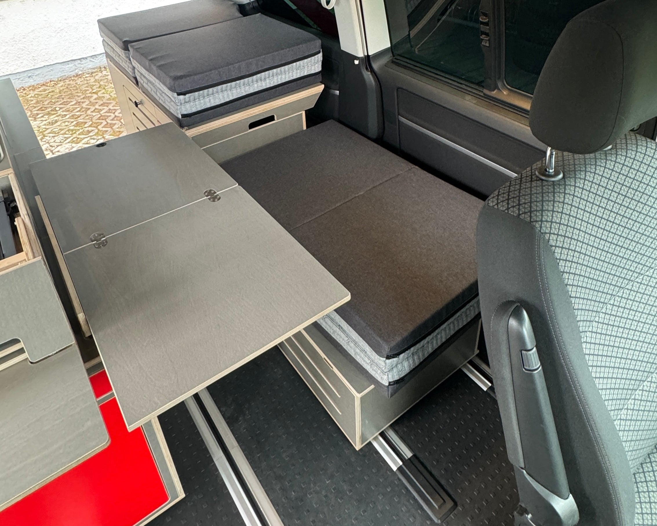 pepe4ideas Cargo Sofa – snap locking, modular, Vanlife